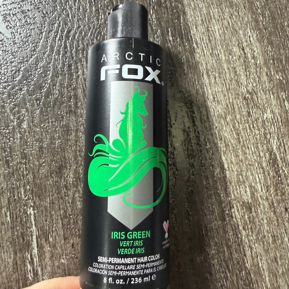 Arctic Fox Semi-Permanent Hair Color Unisex 8oz Iris Green Vegan Dye